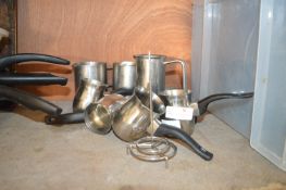 Five Assorted Milk Jugs, and Water Jugs, etc.