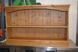 Pine Two Tier Display Unit