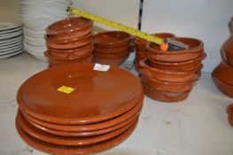 Tapas Dishes, and Four Plates