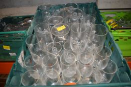 Carlsberg Stem Pint and Half Pint Glasses