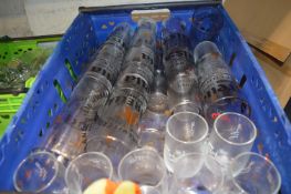 Estrella Pint Glasses, and Carlsberg Stem Glasses