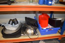 *Quantity of Serving Trays and Dishes etc.