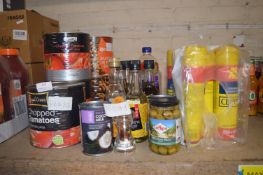 *3x Cans of Chopped Tomatoes, 2x 2.5kg of Baked Be