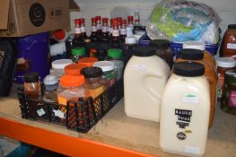 *Large Quantity of Spices, Sauces, Cloths, and Syr