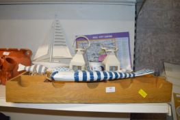 Decorative Compartmentalised Tray and Various Disp