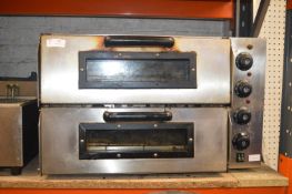 *Double Pizza Oven (internal measurements 50x50cm)