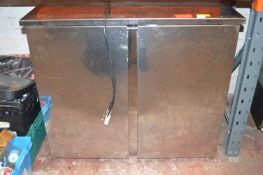 Stainless Steel Double Door Refrigerated Counter