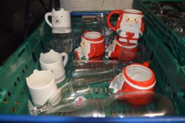 Festive Mugs, Glasses, etc.