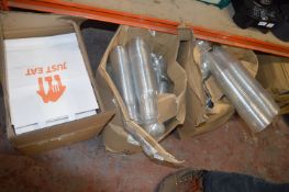 *Box of Just Eat Paper Bags and Two Boxes of Plast