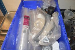 Quantity of Plastic Tumblers etc. (crate not inclu