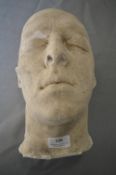 *Male Partial Plaster Face Cast