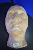 *Male Plaster Half Bust
