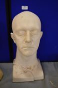 *Plaster Bust of Sam Heller (some damage to base)