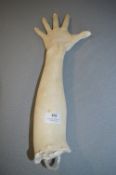 *Female Plaster Full Lower Arm Cast