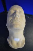 *Plaster Facial Cast of Denholm Elliot 1966