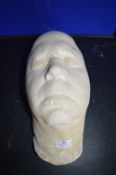 *Plaster Face Cast marked Rapp