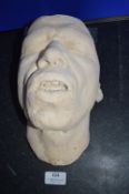 *Plaster Face Case of Ray Holder