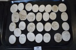 *Thirty Small Classical Cluster Plaques