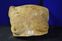 *Plaster Cast of a Female Chest - Glenda Jackson 1972