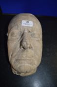 *Plaster Life Cast Half Bust of Eric Porter