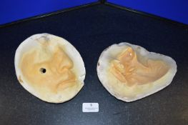 *Phantom of the Opera Two Part Plaster Mould for Michael Crawford (assuming as initialed M.C)