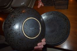 *Six Rustico Grey Plates