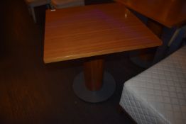 *Square Pedestal Table 70x70cm
