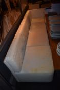 *Five Piece Sectional Cream Upholstered Corner Sofa (each section ~70x70cm)