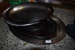 *Quantity of Metal Serving Platters
