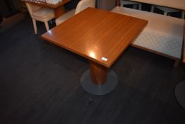 *Square Pedestal Table 70x70cm