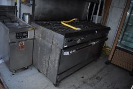 *Garland Ten Burner Gas Hob over Two Door Oven