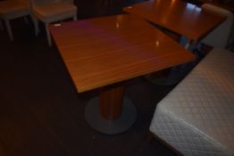 *Square Pedestal Table 70x70cm
