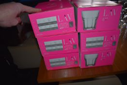 *Six Boxes of 6 Lav Clear Glasses