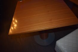 *Square Pedestal Table 70x70cm