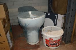 *Floor Mounted WC, Soft Close Seat, and a Tub of I