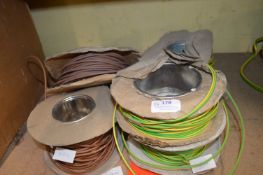 *Four Assorted Part Reels of Single Core Cable