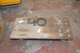 *Heavy Duty Dolly 600x300mm