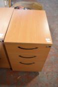 *Three Drawer Pedestal
