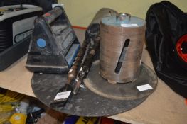 *Two Core Drills, Erbauer Light, and a Disc