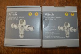 *Two Al-Tec Thermostatic Mixing Bowls DMV3-2