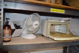 *Tower Mini Oven, Electric Fan, Bottle of Body Was