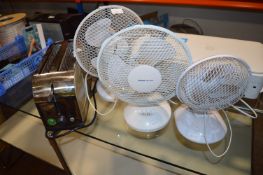 *Three Fans and a Kenwood Toaster