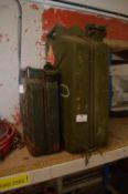 Two Jerry Cans