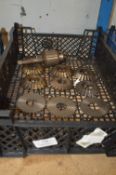 *Nine Horizontal Milling Machine Cutters and a 1/2