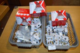 *Two Trays of 13a Three Pin Plugs, and Three LED F