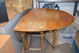 *Oval Drop Leaf Table