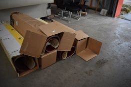 *Five Boxes of Assorted Sanding Belts (to suit lot 1)