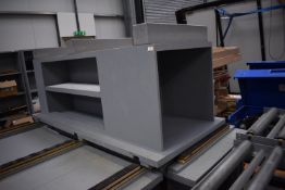 *Two Painted Workbenches