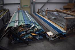 *Large Quantity of Plastic A Enlever Profile Rubbing Strips with Two Pallets of Elbows and Connector