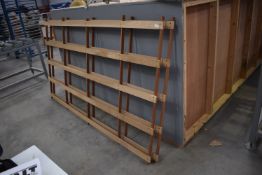 *Pair of Hardwood Screens